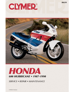 Honda 600 Hurricane (87-90) Repair Manual Clymer Reparaturanleitung