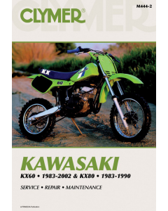 Kawasaki KX60 KX80 (83-02) Repair Manual Clymer Reparaturanleitung