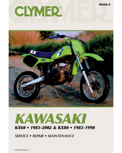 Kawasaki KX60 KX80 (83-02) Repair Manual Clymer Reparaturanleitung