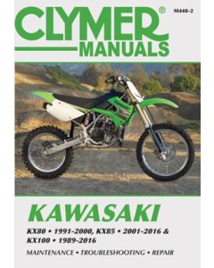 Kawasaki KX80, KX85, KX100 (89-16) Repair Manual Haynes Reparaturanleitung