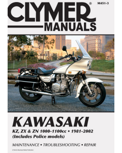 Kawasaki KZ ZX ZN 1000 & 1100ccm (81-02) Repair Manual Clymer Reparaturanleitung