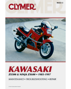 Kawasaki ZX500 & Ninja ZX600 (85-97) Repair Manual Clymer Reparaturanleitung