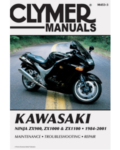 Kawasaki Ninja ZX900-1100 (84-01) Repair Manual Clymer Reparaturanleitung