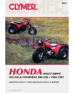Honda ATC250 & Fourtrax 200-250 (84-87) Repair Manual Clymer Reparaturanleitung