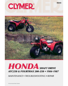 Honda ATC250 & Fourtrax 200-250 (84-87) Repair Manual Clymer Reparaturanleitung