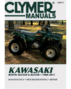 Kawasaki Bayou KLF220 KLF250 (88-10) Repair Manual Clymer Reparaturanleitung