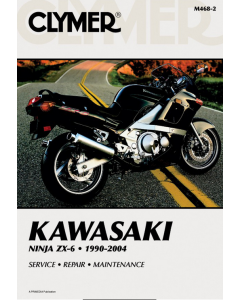 Kawasaki Ninja ZX-6 (90-04) Repair Manual Clymer Reparaturanleitung