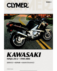 Kawasaki Ninja ZX-6 (90-04) Repair Manual Clymer Reparaturanleitung