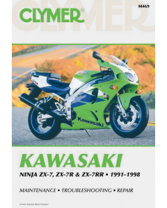 Kawasaki ZX7, ZX7R & ZX7RR Ninja (91-98) Repair Manual Clymer Reparaturanleitung