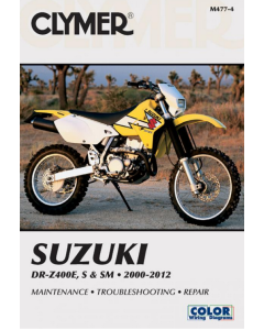 Suzuki DR-Z400E S SM (00-12) Clymer Repair Manual Reparaturanleitung