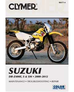 Suzuki DR-Z400E S SM (00-12) Clymer Repair Manual Reparaturanleitung