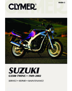 Suzuki GS500 Twins (89-02) Repair Manual Clymer Reparaturanleitung