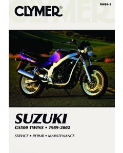 Suzuki GS500 Twins (89-02) Repair Manual Clymer Reparaturanleitung