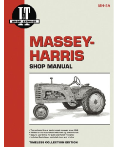 Massey Harris 21, 23, 33, 44,55 , 555 Mustang, Colt Repair Manual Clymer