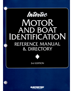 Motor & Boat Identification Reference & Directory Manual Clymer