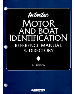 Motor & Boat Identification Reference & Directory Manual Clymer