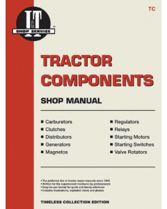 Tractor Components Repair Manual Clymer Wartungsanleitung