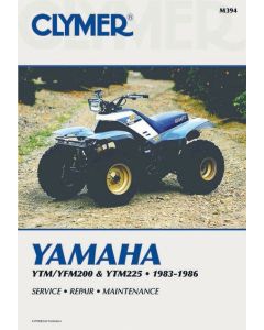 Yamaha YTM 200 / YTM 225 / YFM 200  (83-86) Clymer Repair Manual