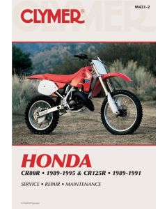 Honda CR80R and CR125R (89-95) Clymer Repair Manual