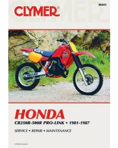 Honda CR250 / 500R Pro-Link (81-87) Clymer Repair Manual