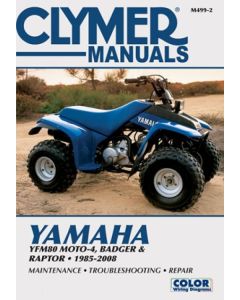 Yamaha YFM80 Moto-4 / Badger / Raptor Clymer Repair Manual