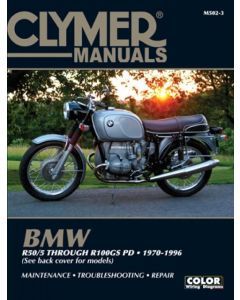 BMW R 50/5 bis R 100 GS PD (70-96) Repair Manual Clymer