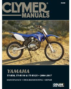 Yamaha TT-R50 TT-R110 & TT-R125 (04-17) Repair Manual Clymer