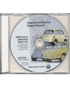 BMW 600 / 700 / Isetta (55-62) Werkstatthandbuch DVD