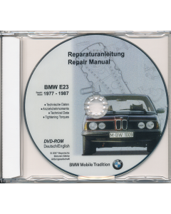 BMW 7er E23 (77-87) Werkstatthandbuch DVD