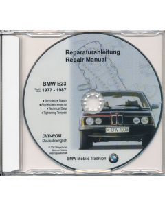 BMW 7er E23 (77-87) Werkstatthandbuch DVD