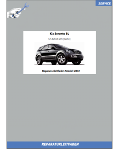 KIA Sorento BL Werkstatthandbuch 3.5 DOHC MFI