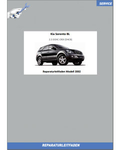 KIA Sorento BL (02-04) Werkstatthandbuch 2.5 Liter CRDI Diesel