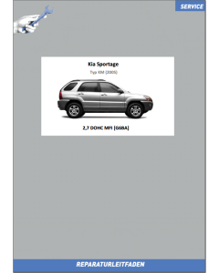 KIA Sportage KM (2005) Werkstatthandbuch 2.7 Liter DOHC MFI 