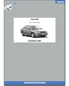 Volvo S40 Werkstatthandbuch Schaltpläne 2000