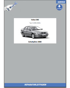 eBook Volvo S40 (2000) Werkstatthandbuch Schaltpläne