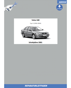 eBook Volvo S40 (2001) Werkstatthandbuch Schaltpläne