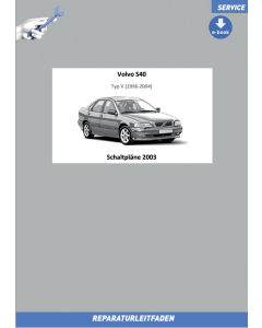eBook Volvo S40 (2003) Werkstatthandbuch Schaltpläne