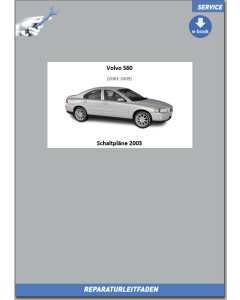 eBook Volvo S60 (2003) Werkstatthandbuch Schaltpläne