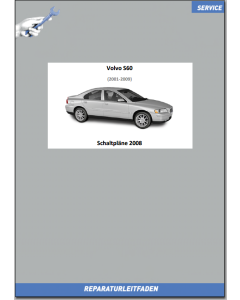 Volvo S60 Werkstatthandbuch Schaltpläne 2008