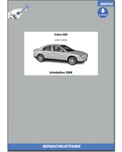 eBook Volvo S60 (2008) Werkstatthandbuch Schaltpläne