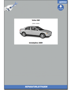 eBook Volvo S60 (2009) Werkstatthandbuch Schaltpläne