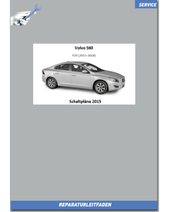 Volvo S60 Werkstatthandbuch Schaltpläne 2015