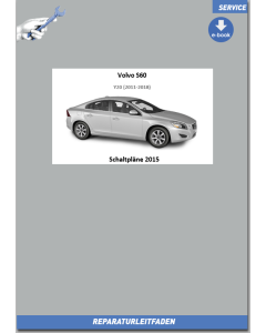 eBook Volvo S60 (2015) Werkstatthandbuch Schaltpläne