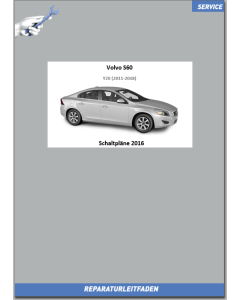 Volvo S60 Werkstatthandbuch Schaltpläne 2016