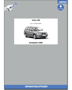 eBook Volvo V40 (2000) Werkstatthandbuch Schaltpläne