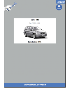 eBook Volvo V40 (2001) Werkstatthandbuch Schaltpläne