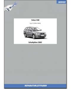 Volvo V40 Werkstatthandbuch Schaltpläne 2002
