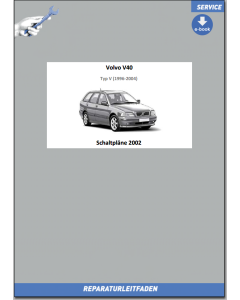 eBook Volvo V40 (2002) Werkstatthandbuch Schaltpläne