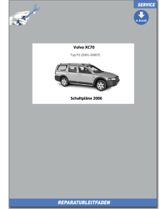 eBook Volvo XC70 (2006) Werkstatthandbuch Schaltpläne
