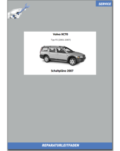 Volvo XC70 Werkstatthandbuch Schaltpläne 2007